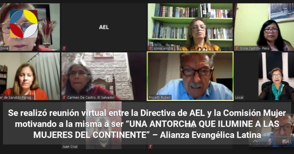 Se realizó reunión virtual entre la Directiva de AEL y la Comisión