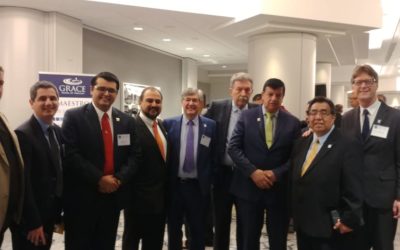Sesionó la Junta Directiva de AEL y participó del Desayuno Nacional  Hispano de Oración en USA