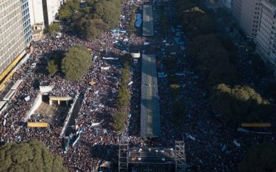 Multitudinaria Concentración de Iglesias Evangélicas  de Argentina