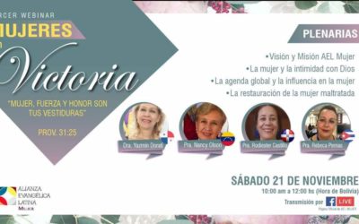 LA COMISIÓN AEL MUJER INVITA AL TERCER WEBINAR «MUJERES EN VICTORIA»