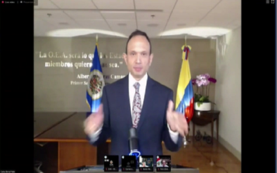 Presencia de la AEL en la elección del Dr. Carlos Bernal como miembro de la Comisión Interamericana de Derechos Humanos en la OEA