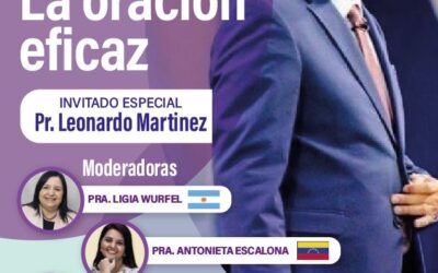 Conversatorio “La Oración Eficaz” organizado por la Comisión AEL Mujer extiende su invitación a todas las mujeres de América latina