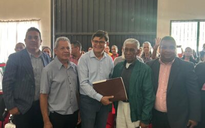 Presidente del Consejo Evangélico de Venezuela, Miembro Pleno de la AEL, asistió en representación del CEV a la última asamblea del año de la Confraternidad de Pastores de Ciudad Bolívar