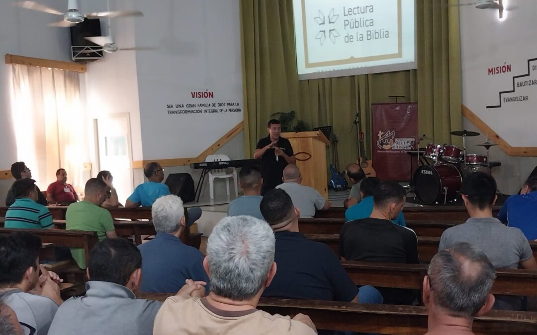 Alianza Evangélica Latina y Fundación Grace and Mercy brindaron Capacitación de Lectura Pública de la Biblia en penitenciaría de Asunción