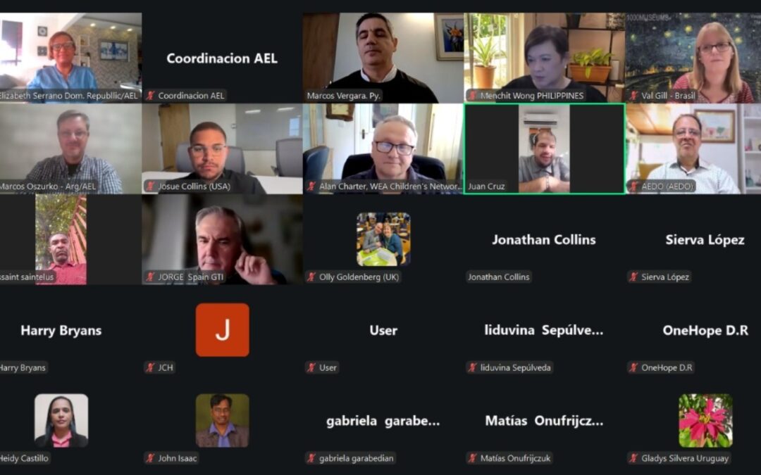 WEA y la Comisión de Niñez de la AEL fortalecen la colaboración regional en webinar sobre la próxima generación